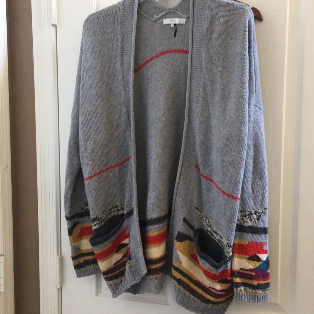 FINAL MARKDOWN Ladies fate open front cardigan small